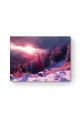 Картина интерьерная на подрамнике «Закат в горах» холст 40 x 30 см