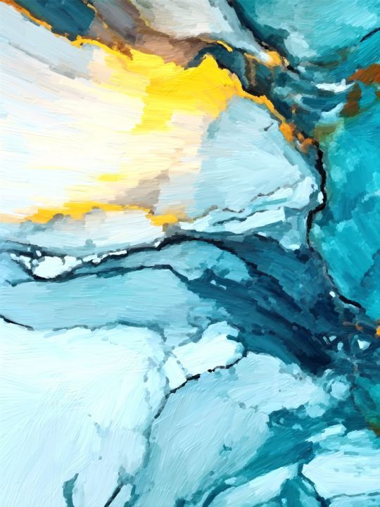 Картина интерьерная «Абстракция» холст 18 x 24 см