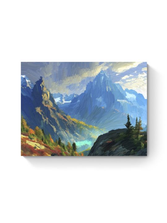 Картина интерьерная на подрамнике «Пейзаж» холст 40 x 30 см