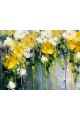 Картина интерьерная «Цветы» холст 130 x 100 см