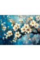 Картина интерьерная «Цветы» холст 18 x 24 см
