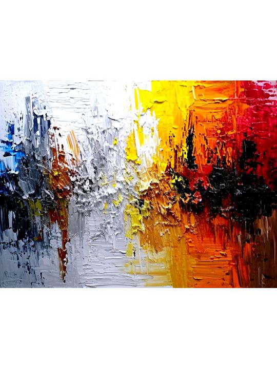 Картина интерьерная «Абстракция» холст 18 x 24 см