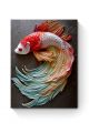 Картина интерьерная на подрамнике «Рыбка» холст 40 x 30 см