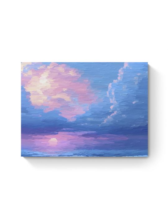 Картина интерьерная на подрамнике «Облака» холст 40 x 30 см