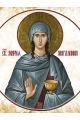 Алмазная мозаика на подрамнике «Святая Мария Магдалина» 70x50 см, 50 цветов