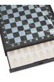 Шахматная доска «Керамогранит-лазер» 44x44 см