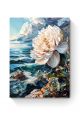 Картина интерьерная на подрамнике «Цветок у моря» холст 50 x 40 см
