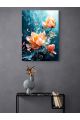 Картина интерьерная на подрамнике «Цветок в море» холст 40 x 30 см