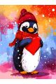 Картина интерьерная «Пингвин» холст 90 x 70 см