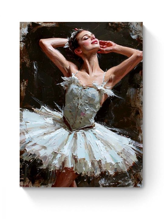 Картина интерьерная на подрамнике «Балерина» холст 40 x 30 см