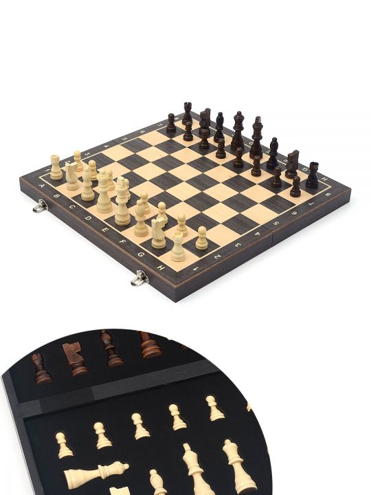 Шахматы магнитные с ложементом 39x39 см