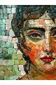 Алмазная мозаика без подрамника «Античная мозаика» 70x50 см, 50 цветов