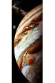 Алмазная мозаика без подрамника «Юпитер» 90x30 см, 50 цветов