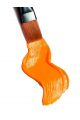 Краска акриловая художественная Оранжевая, объём 500 мл в пластиковой банке