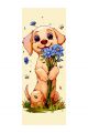 Алмазная мозаика без подрамника «Кошки и собаки» 100x35 см