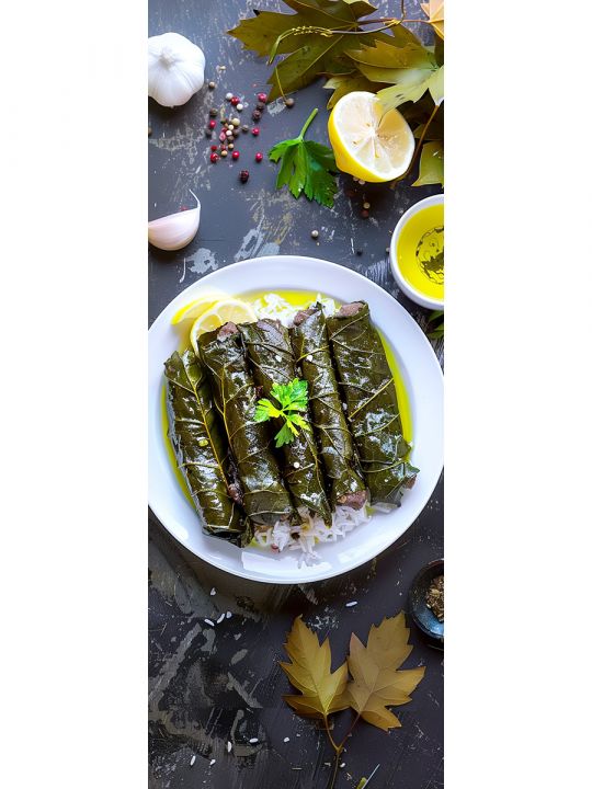 Алмазная мозаика без подрамника «Кухни мира» 100x35 см