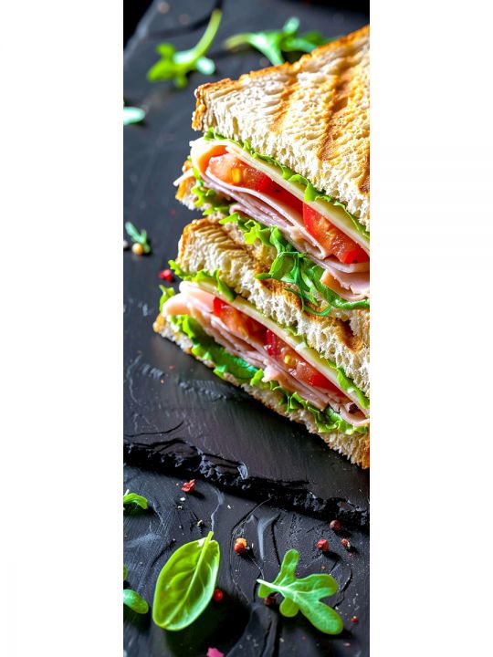Алмазная мозаика на подрамнике «Кухни мира» 70x24 см