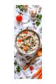Алмазная мозаика на подрамнике «Кухни мира» 70x24 см