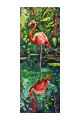 Алмазная мозаика без подрамника «Птицы» 100x35 см, 50 цветов