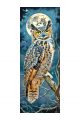 Алмазная мозаика без подрамника «Птицы» 100x35 см, 50 цветов