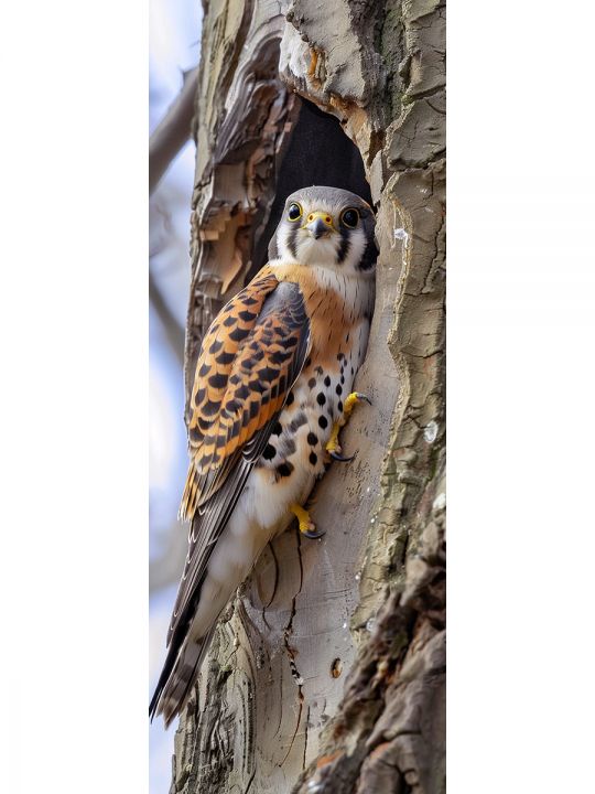 Алмазная мозаика без подрамника «Птицы» 50x17 см, 46 цветов