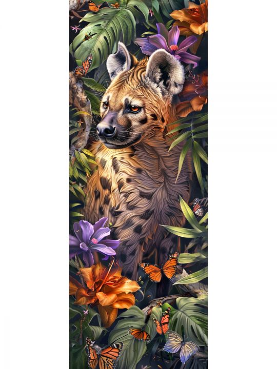 Алмазная мозаика без подрамника «Сафари» 100x35 см