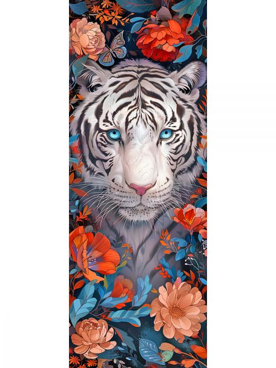 Алмазная мозаика без подрамника «Сафари» 100x35 см