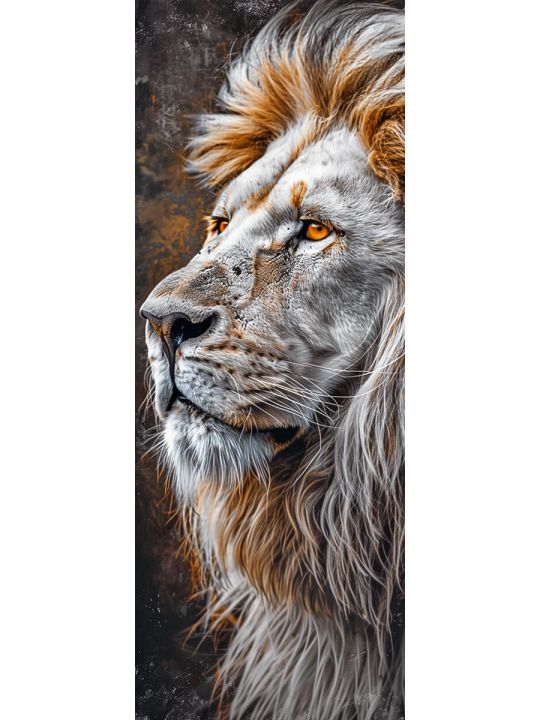 Алмазная мозаика без подрамника «Сафари» 100x35 см