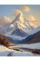 Картина интерьерная на подрамнике «Великая гора» холст 40 x 30 см