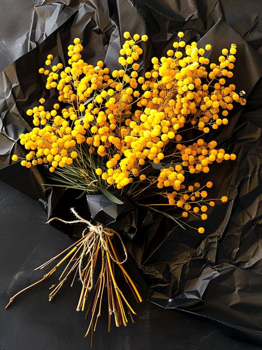 Алмазная мозаика без подрамника «Чёрное золото» 25x20 см, 35 цветов