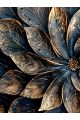 Алмазная мозаика без подрамника «Чёрное золото» 25x20 см, 25 цветов