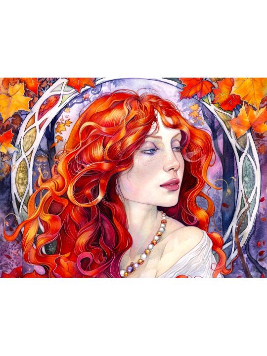 Алмазная мозаика без подрамника «Искусство» 25x20 см
