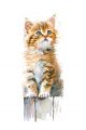Алмазная мозаика на подрамнике «Коты и собаки» 40x14 см