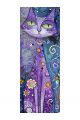 Алмазная мозаика без подрамника «Коты и собаки» 100x35 см