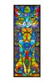Алмазная мозаика без подрамника «Коты и собаки» 100x35 см