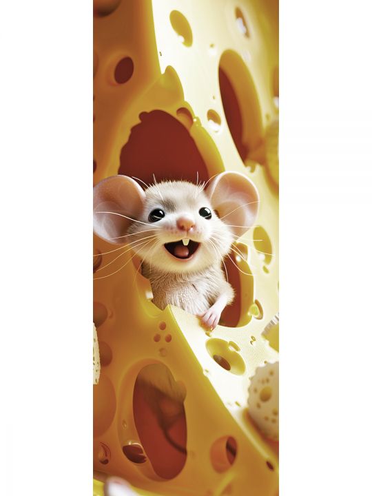 Алмазная мозаика без подрамника «Коты и собаки» 50x17 см, 43 цветов