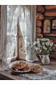 Алмазная мозаика без подрамника «Лето в деревне» 25x20 см, 40 цветов