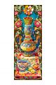 Алмазная мозаика без подрамника «Чаепите» 100x35 см