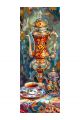 Алмазная мозаика без подрамника «Чаепите» 100x35 см