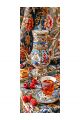 Алмазная мозаика без подрамника «Чаепите» 90x30 см, 50 цветов