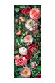 Алмазная мозаика без подрамника «Цветы» 50x17 см, 50 цветов