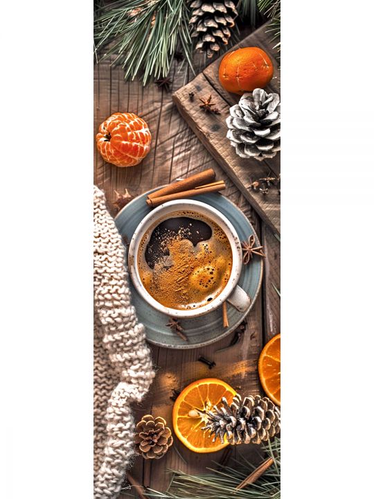 Алмазная мозаика без подрамника «Сладкая жизнь» 50x17 см, 49 цветов