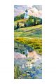 Алмазная мозаика без подрамника «Купола» 100x35 см