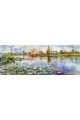 Алмазная мозаика без подрамника «Купола» 100x35 см