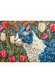 Алмазная мозаика без подрамника «Мурлыка» 25x20 см