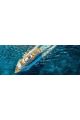 Алмазная мозаика без подрамника «Водный туризм» 90x30 см
