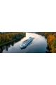 Алмазная мозаика на подрамнике «Водный туризм» 70x24 см