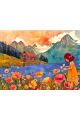 Алмазная мозаика без подрамника «Живопись» 25x20 см