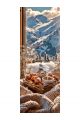 Алмазная мозаика без подрамника «Сладкая жизнь» 90x30 см, 50 цветов