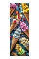 Алмазная мозаика на подрамнике «Сладкая жизнь» 40x14 см, 36 цветов